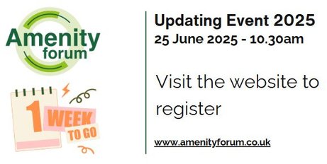 Amenity Forum Updating Event 2025: Unlocking Smarter, Sustainable Weed and Pest Management for Public Spaces - Cover Image